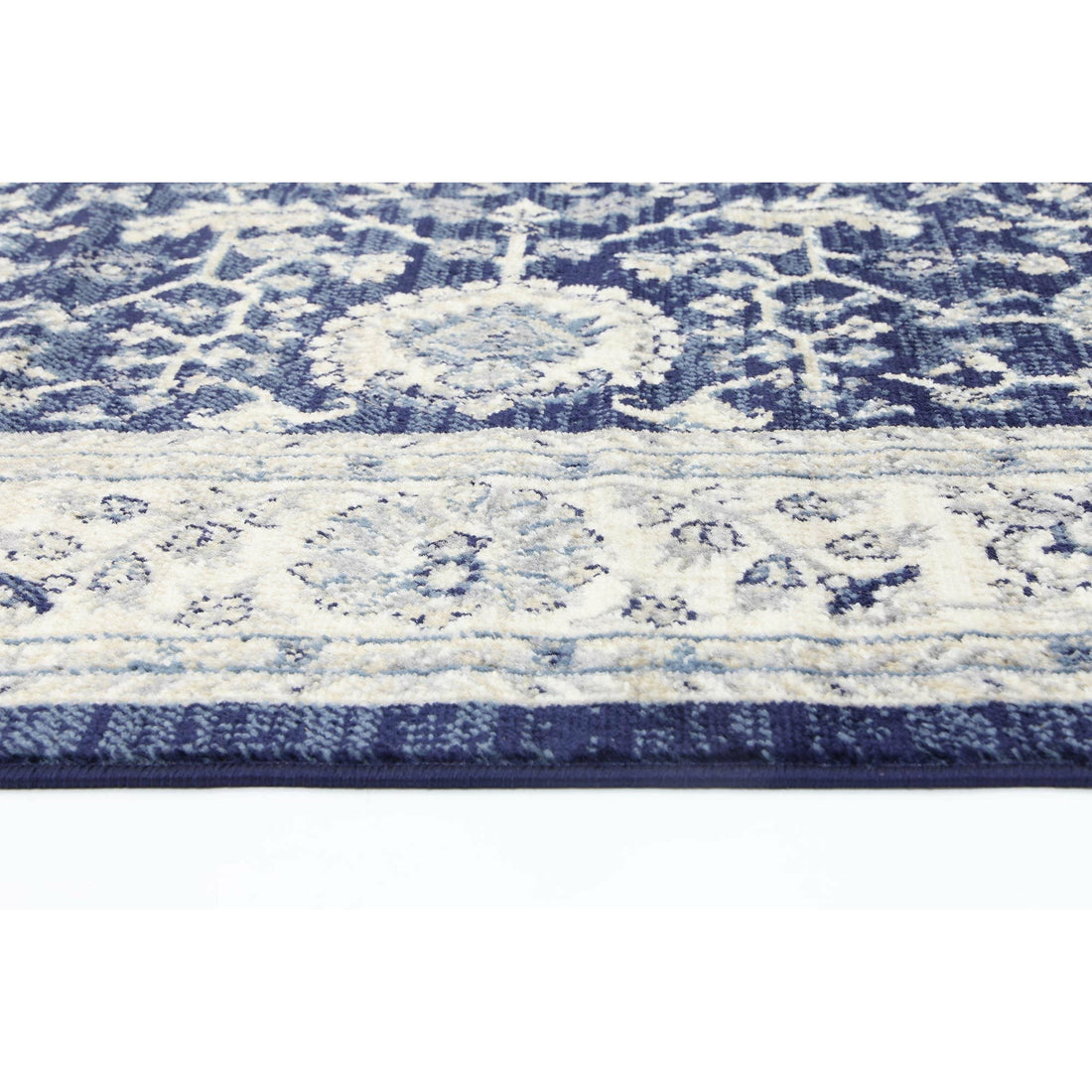 Arya Navy Blue Traditional Rug 240x330 cm