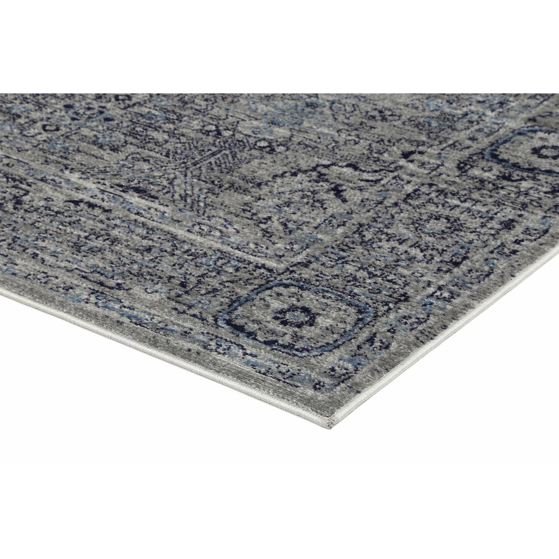 Arya Grey Contemporary Rug 80x300 cm