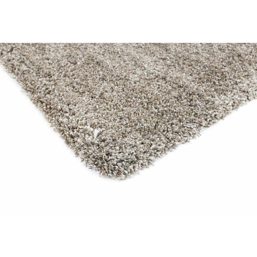 Arctic Plush Brown Beige Shaggy Rug 160x220 cm