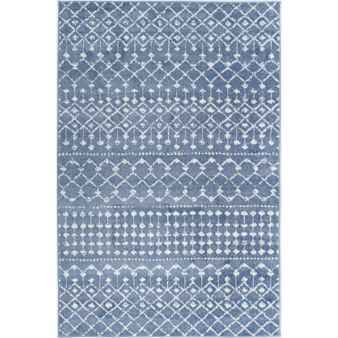 Ermina Tribal Blue Rug 160x230cm