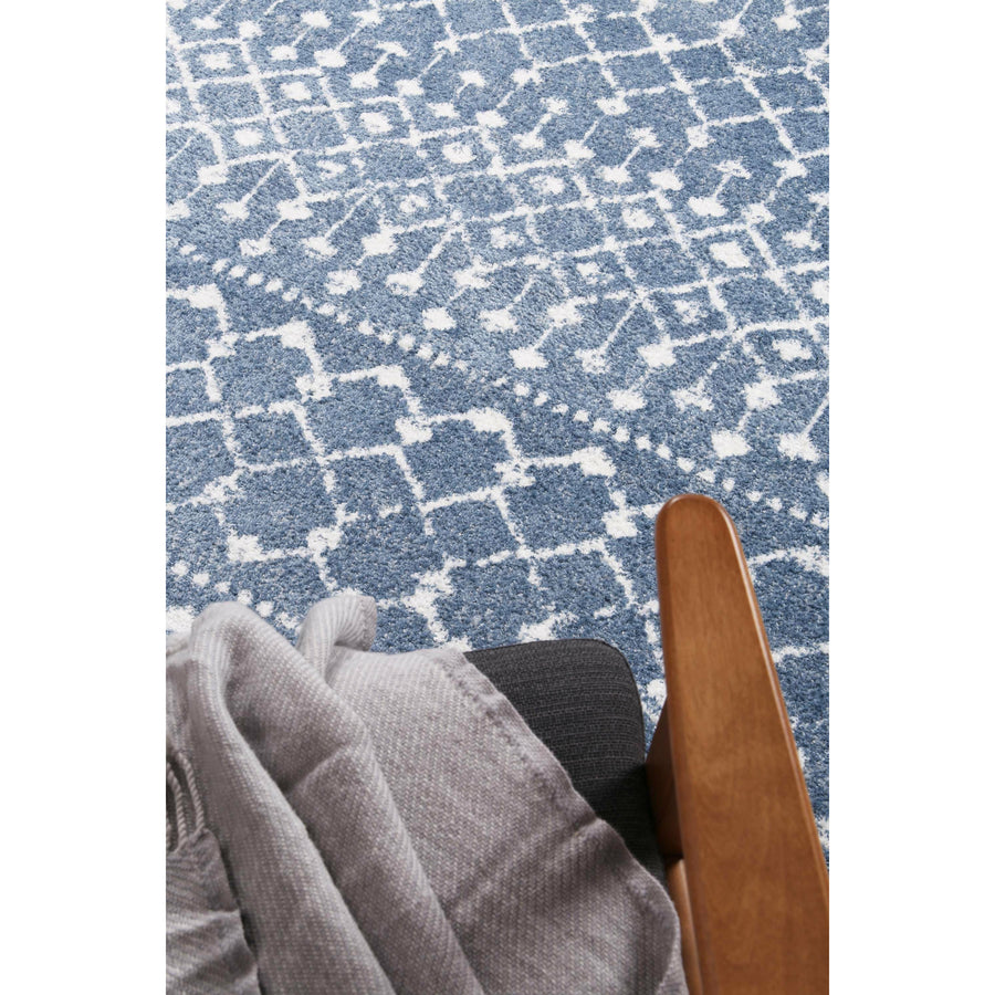 Ermina Tribal Blue Rug 160x230cm