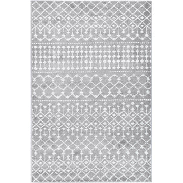 Ermina Tribal Grey Rug 160x230cm