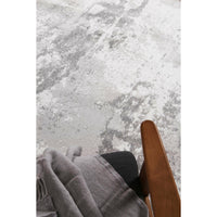 Ermina Modern Abstract Light Grey Rug 160x230cm