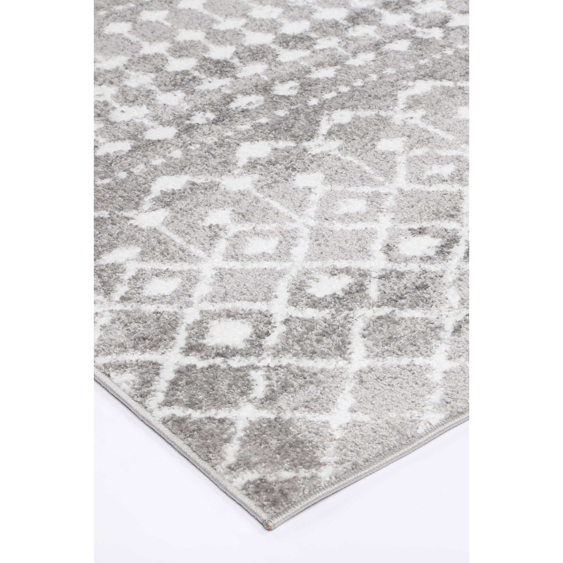 Ermina Tribal Grey Rug 200x290cm