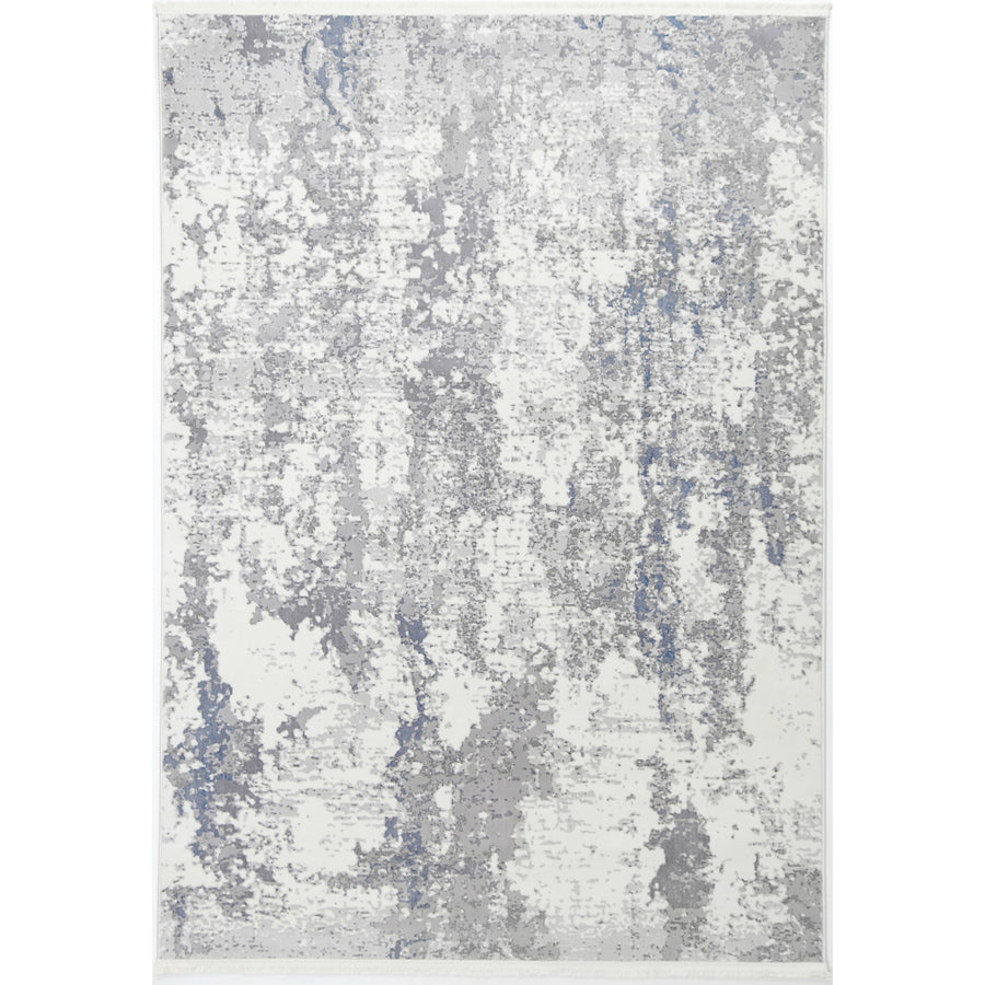 Cordelia One Modern Grey Blue Rug 200x290 cm