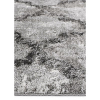 Yuzil Grey Lattice Rug 120x170cm