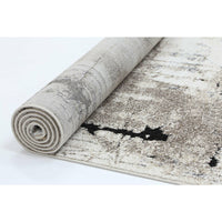 Vision Grey and Beige Abstract Rug 160x230cm