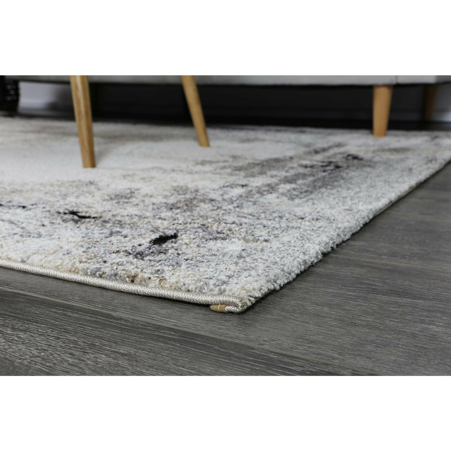 Vision Grey and Beige Abstract Rug 160x230cm