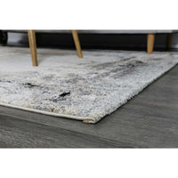 Vision Grey and Beige Abstract Rug 200x290cm