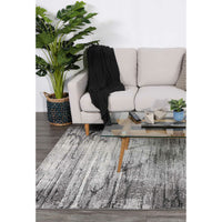 Vision Grey Modern Rug 200x290cm