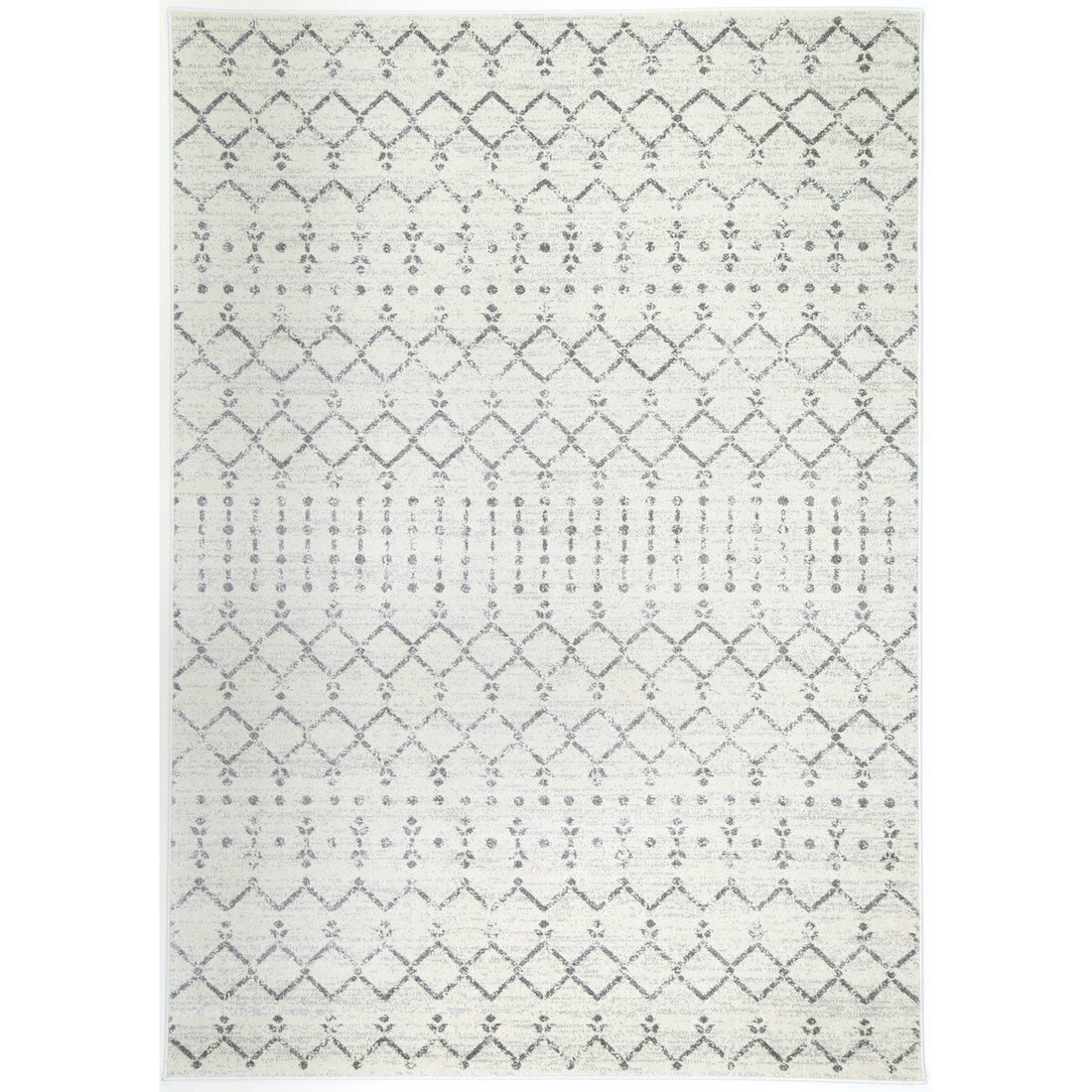 Delicate Grey Modern Rug 200x290 cm