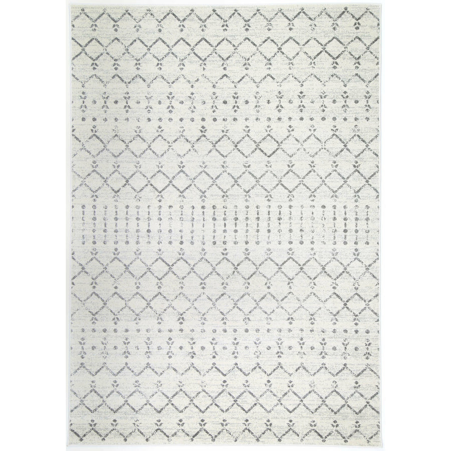 Delicate Grey Modern Rug 200x290 cm