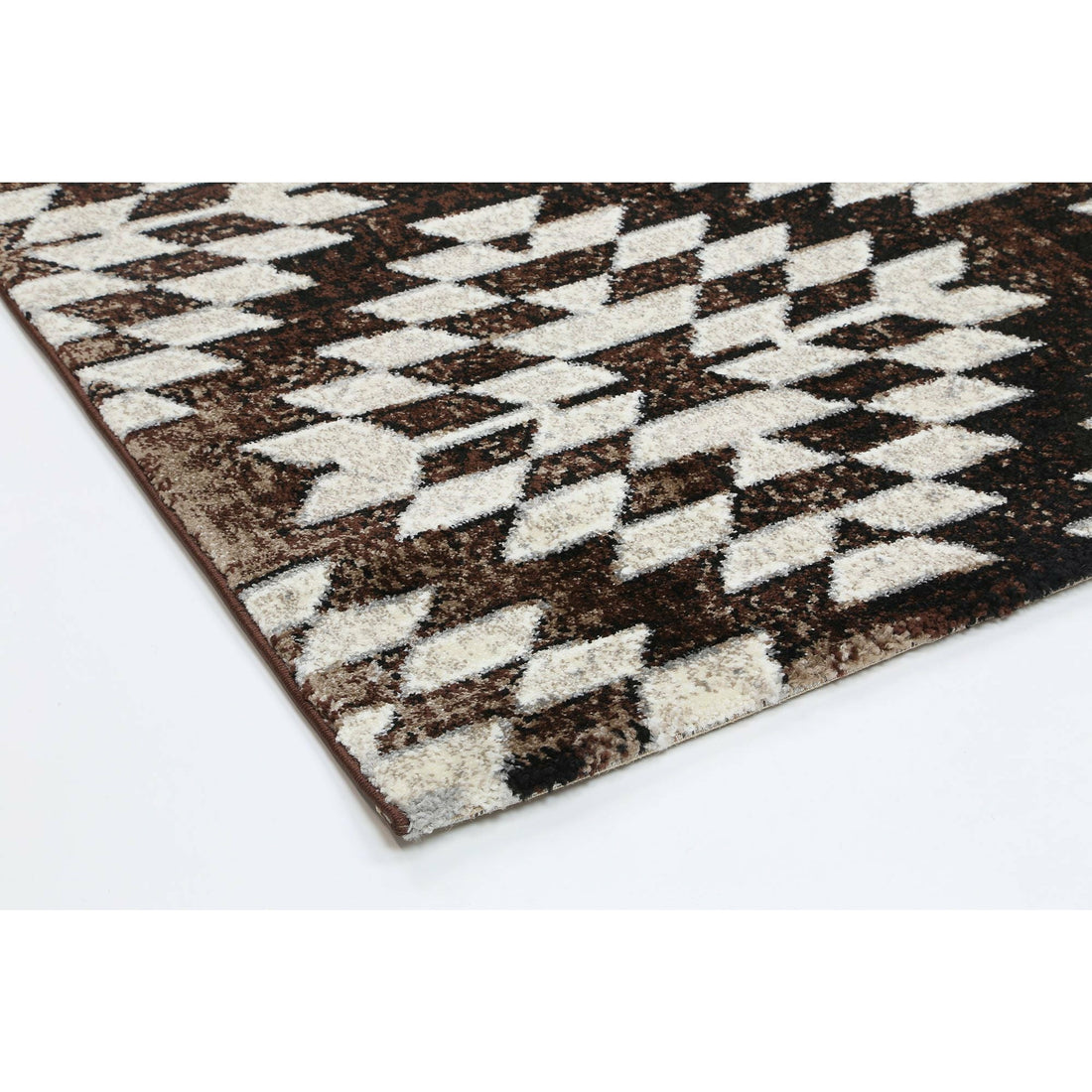 Dream Brown Beige Diamond Rug 200x290 cm