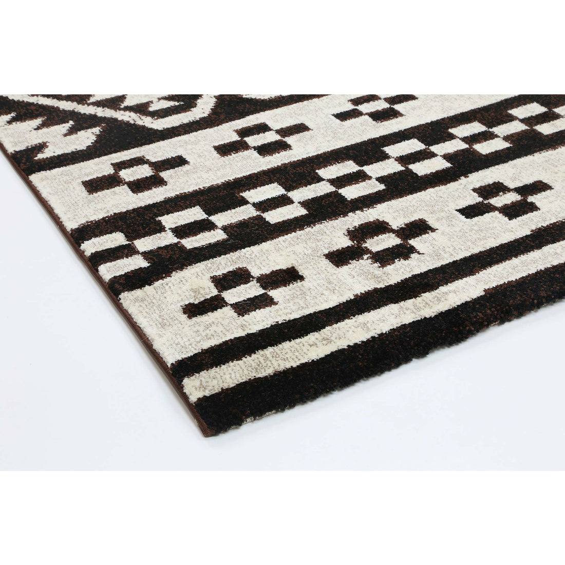 Dream Brown Beige Aztec Rug 200x290 cm