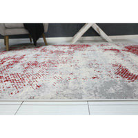 Allure Modern Abstract Red Rug 160x220 cm