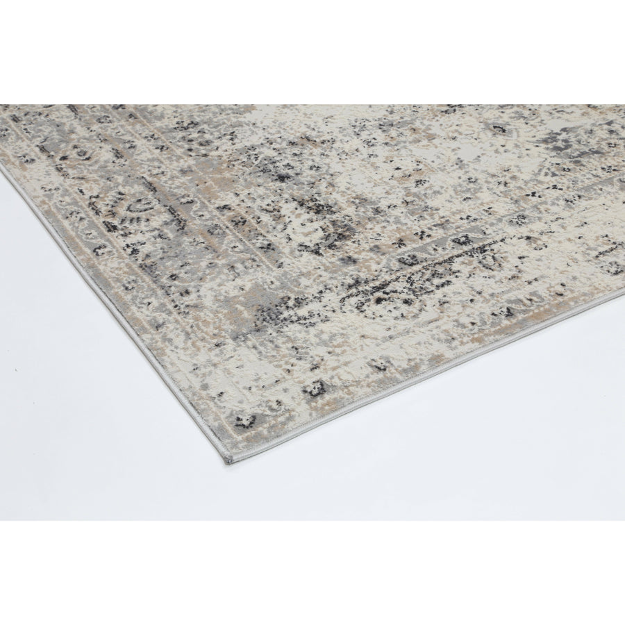 Amelia Beige Grey Contemporary Rug 200x290 cm