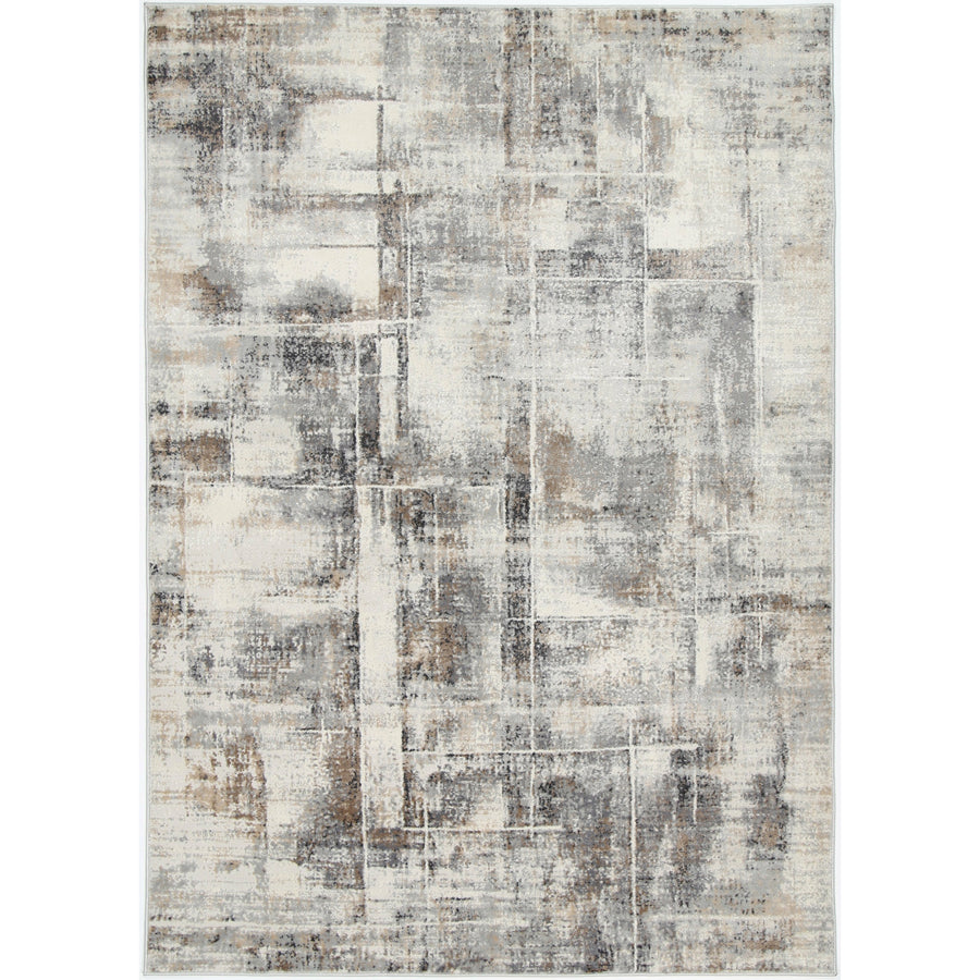 Amelia Beige Grey Modern Rug 240x330 cm