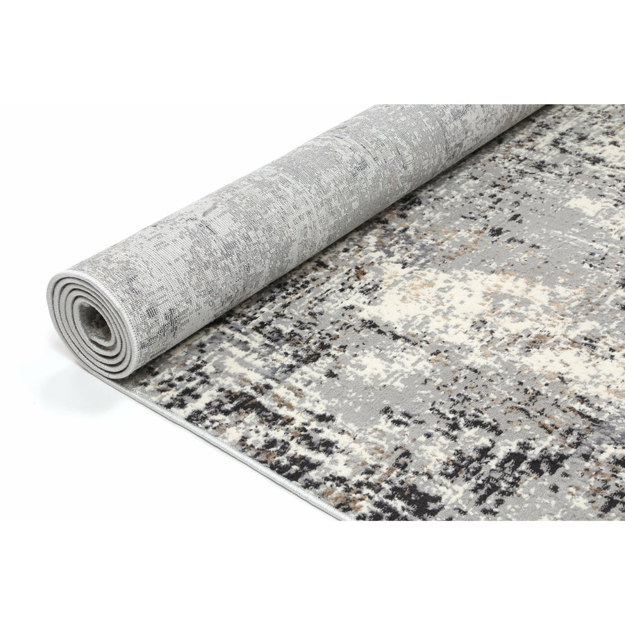 Amelia Grey Modern Rug 300x400 cm