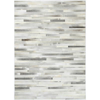 Sky Leather Cowhide Bricks Rug 160x230 cm