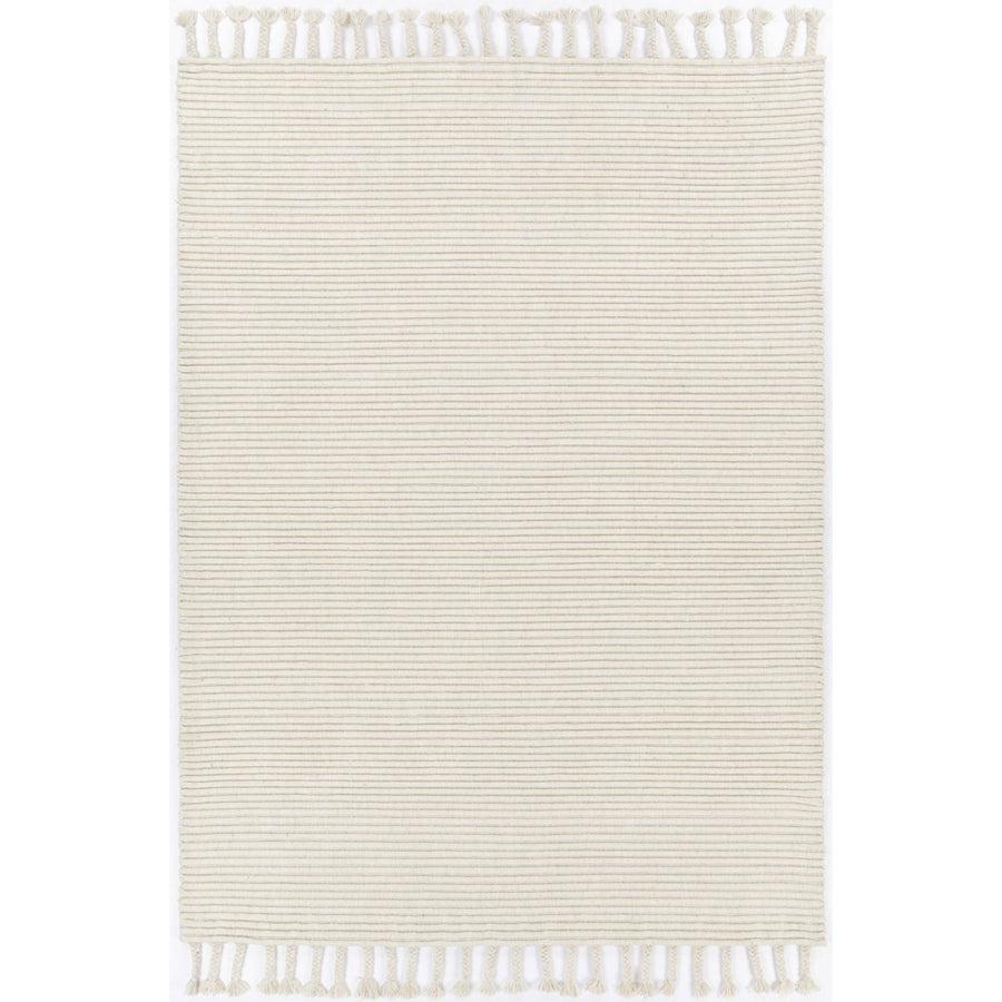 Leilani Modern Wool Cream Rug 160x230cm