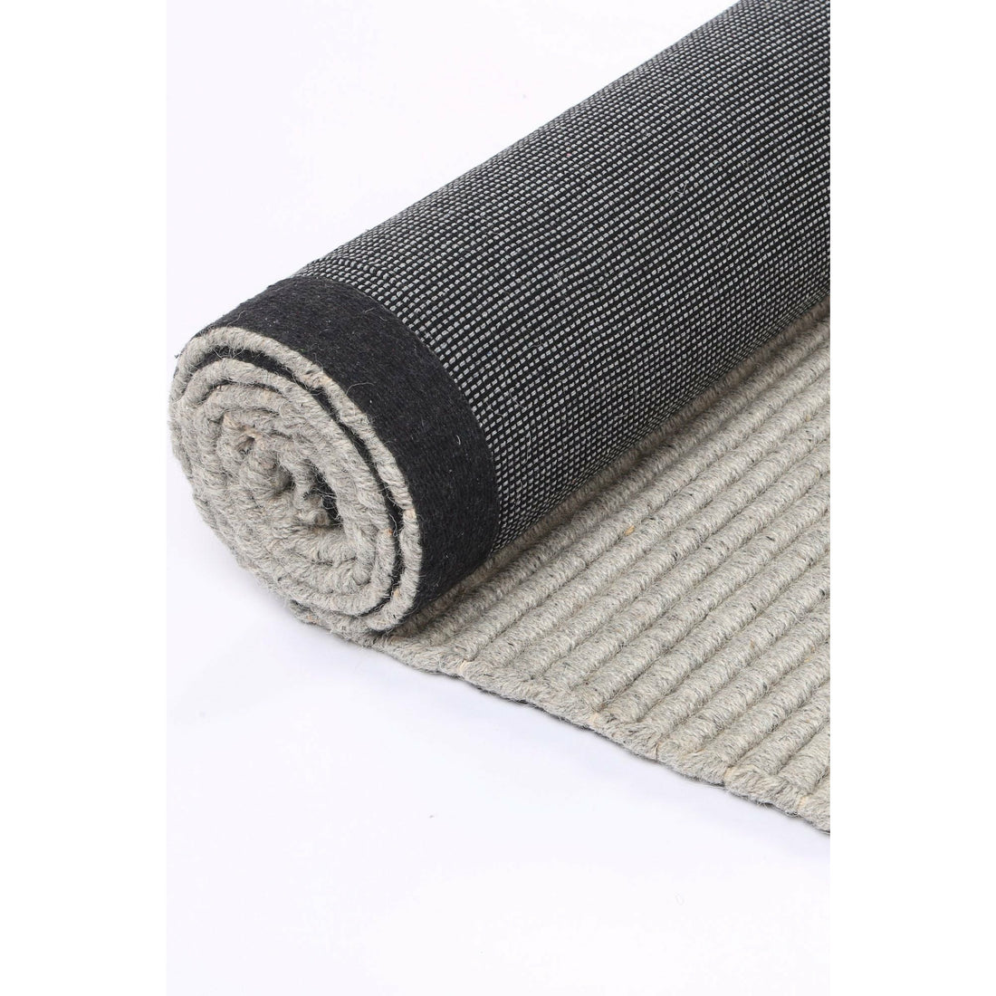 Leilani Modern Wool Grey Rug 160x230cm