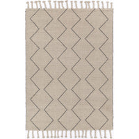 Leilani Diamond Tassel Ash Rug 160x230cm