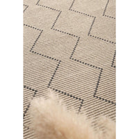 Leilani Diamond Tassel Ash Rug 160x230cm