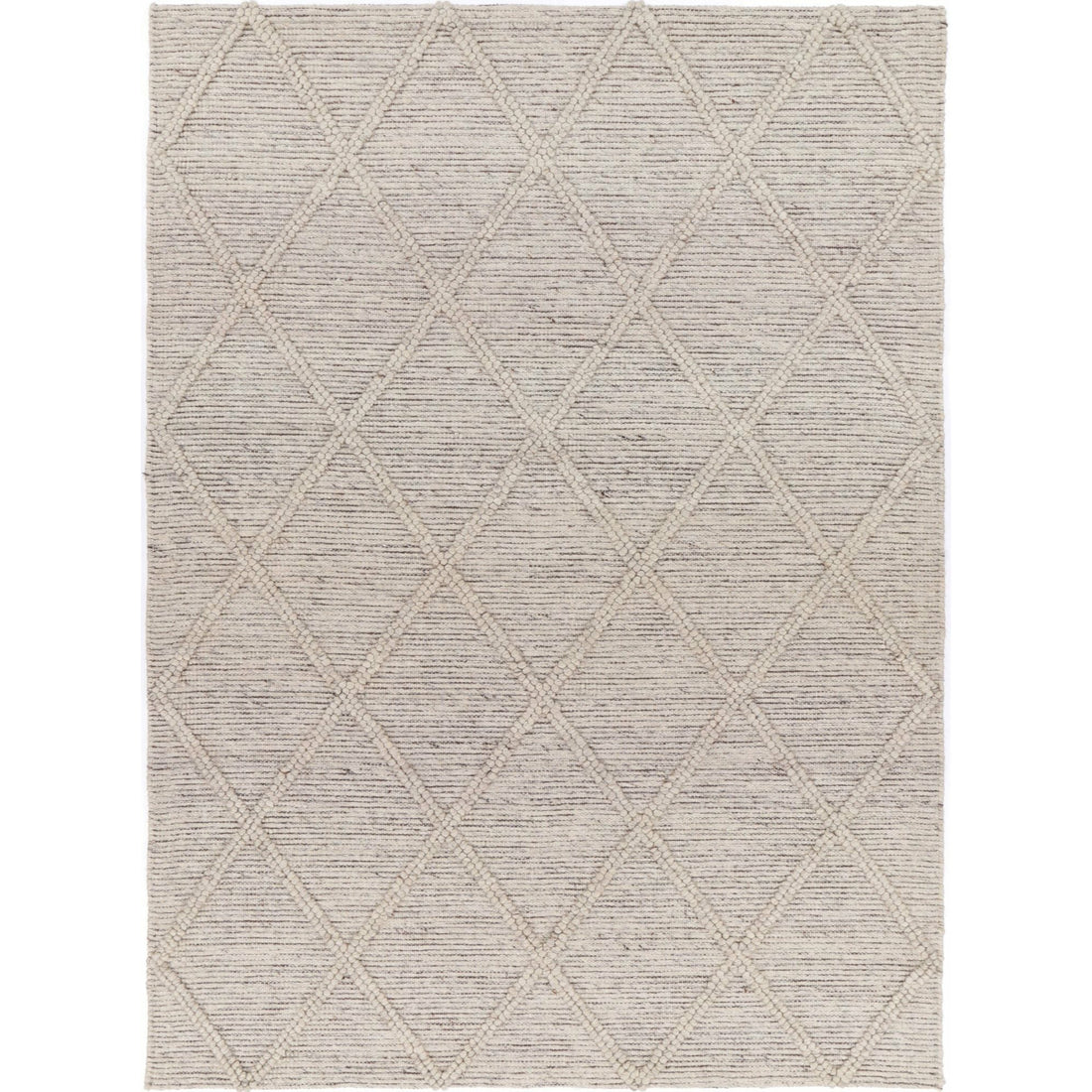 Leilani Diamond Braided Ash Rug 160x230cm