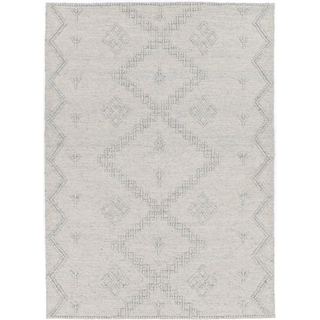 Leilani Boho Chic Grey Rug 160x230cm