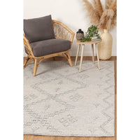 Leilani Boho Chic Grey Rug 160x230cm