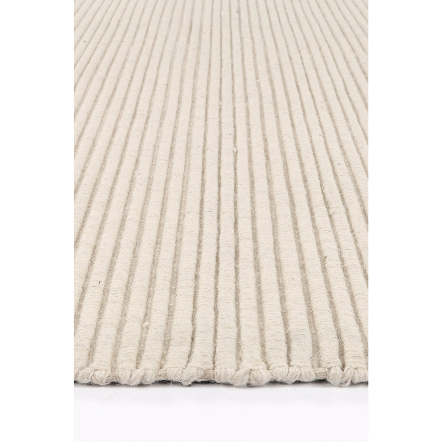 Leilani Modern Wool Cream Rug 240x330cm