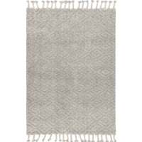 Leilani Plush Diamond Grey Rug 240x330cm