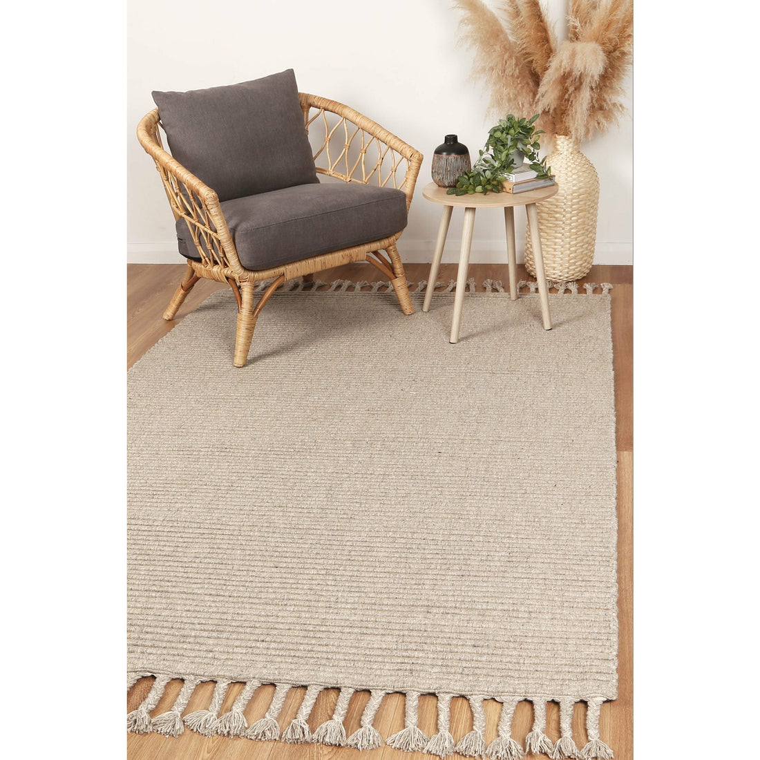 Leilani Modern Wool Ash Rug 300x400cm