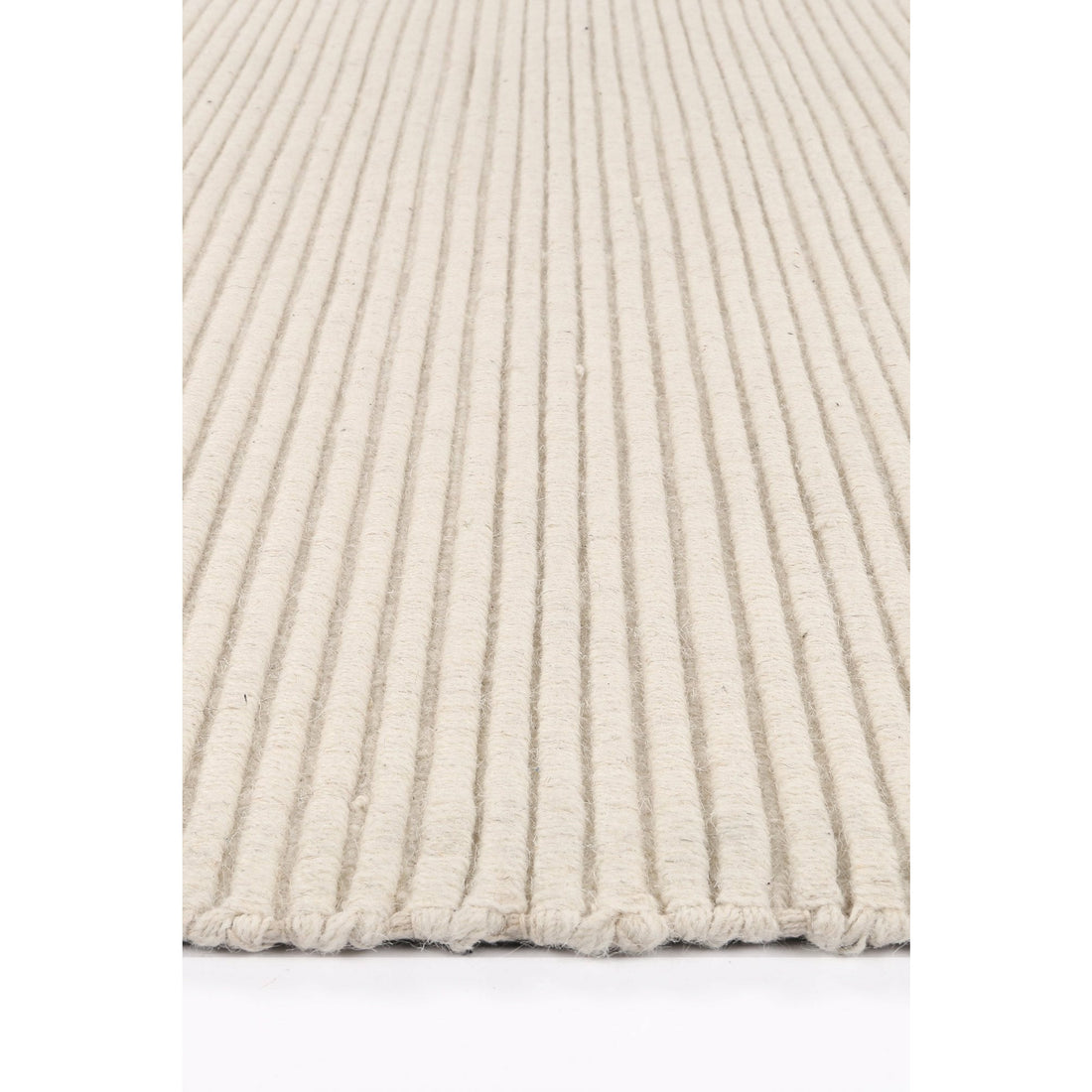 Leilani Modern Wool Cream Rug 300x400cm