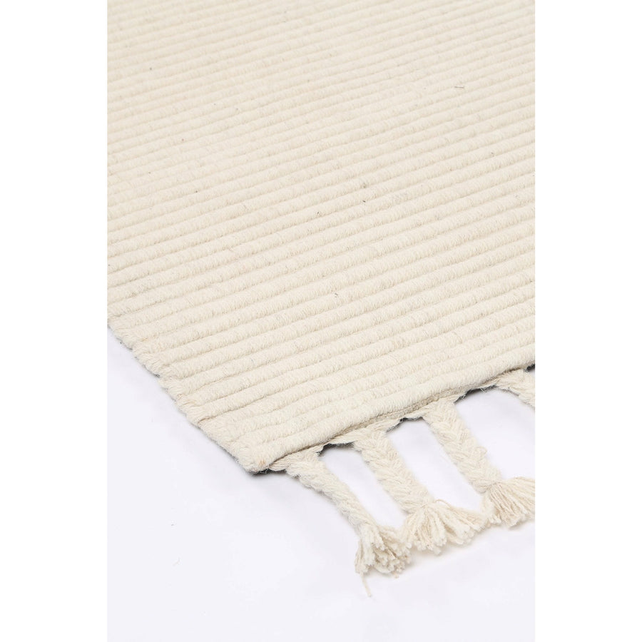 Leilani Modern Wool Cream Rug 300x400cm