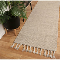 Leilani Modern Wool Ash Rug 80x300cm