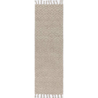 Leilani Plush Diamond Ash Rug 80x300cm