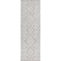 Leilani Boho Chic Grey Rug 80x300cm