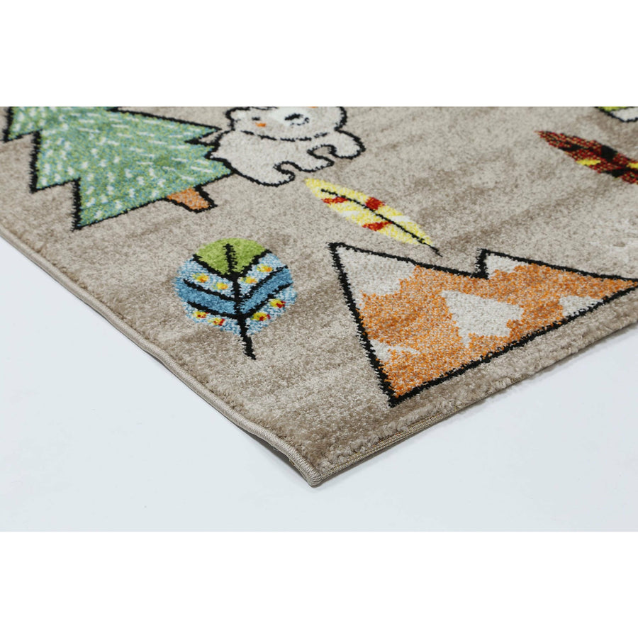 Nova Kids Beige Adventure Rug 120x170 cm