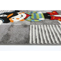 Nova Kids Grey Pirate Rug 120x170 cm