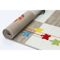 Nova Kids Beige Boxy Rug 160x230 cm