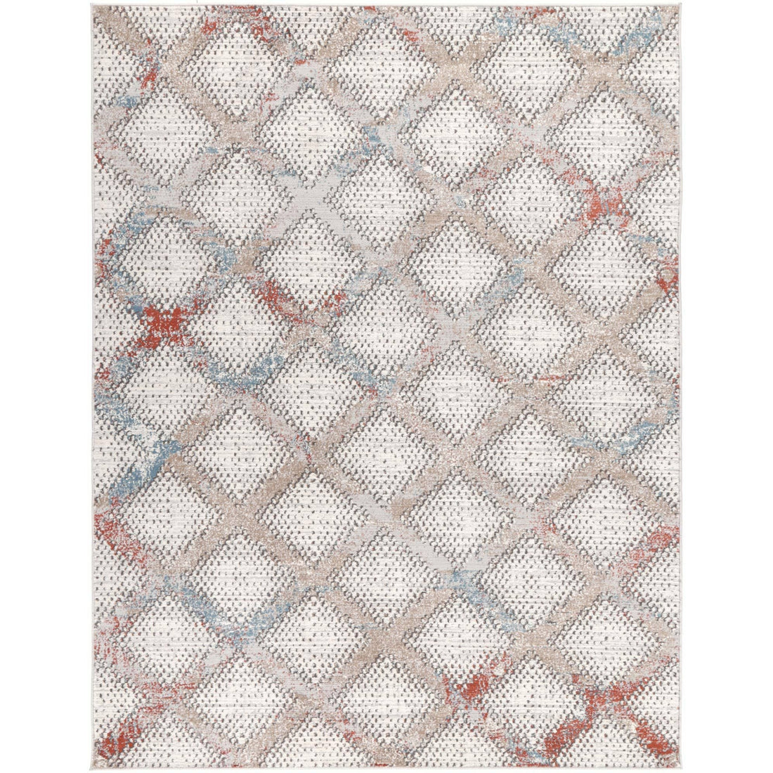 Talulla Diamond Cream Rug 160x220cm