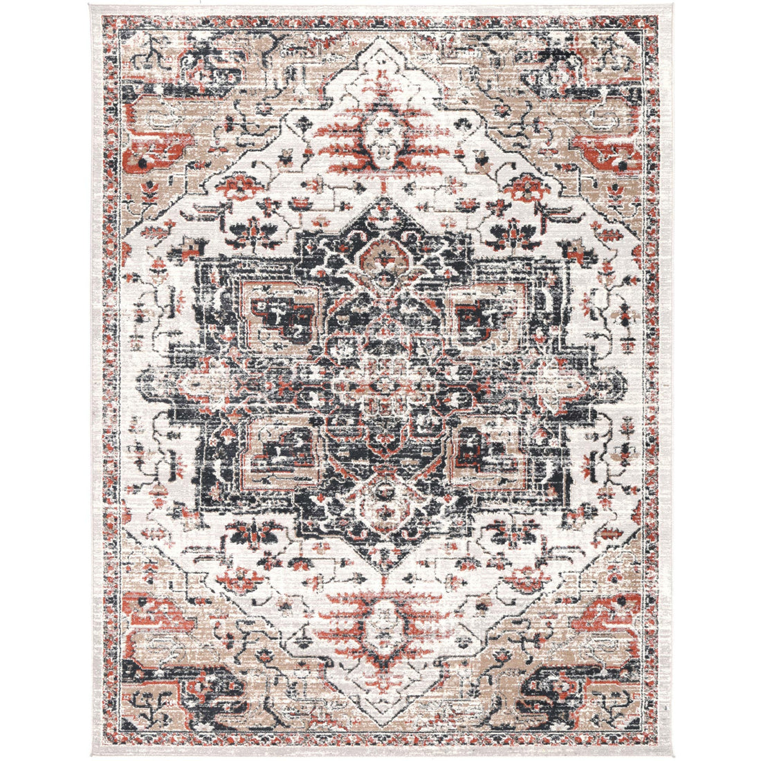 Talulla Oriental Light Grey Rug 240x320cm