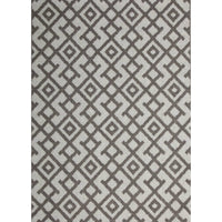 Hawaii Grey Diamond Shaped Rug 160x230cm