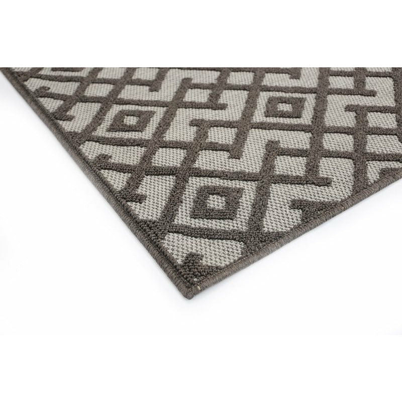 Hawaii Grey Diamond Shaped Rug 160x230cm