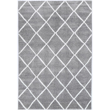 Windjana Diamond Grey Rug 160x230cm