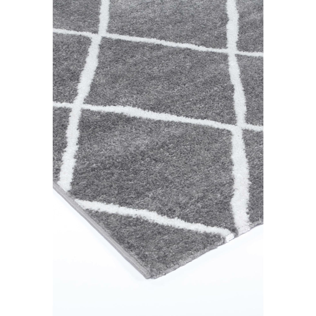 Windjana Diamond Grey Rug 160x230cm