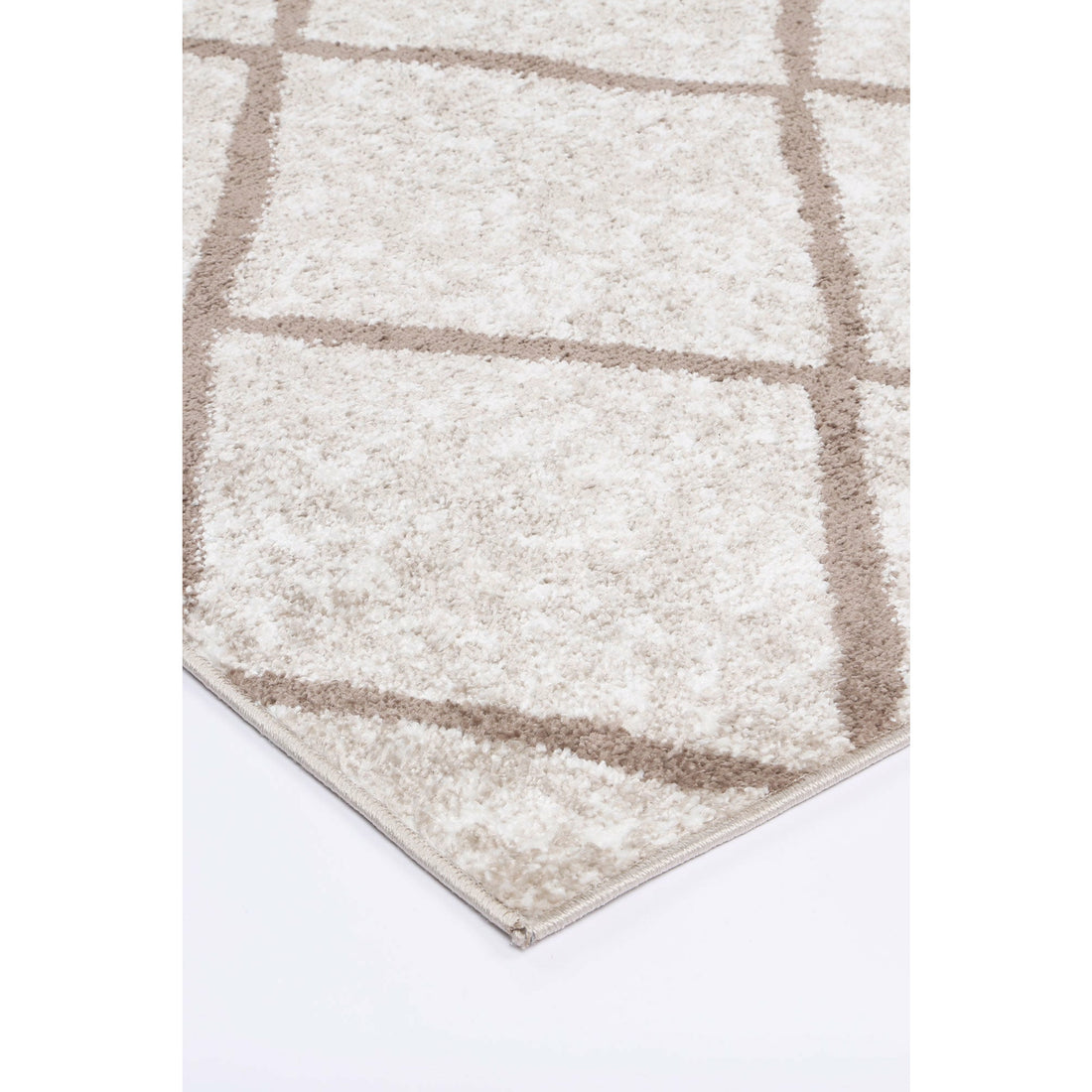 Windjana Diamond Latte Rug 160x230cm