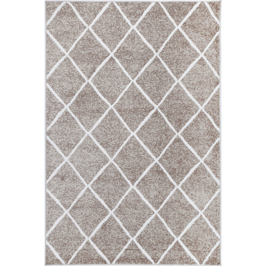 Windjana Diamond Mocha Rug 160x230cm