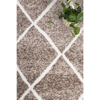 Windjana Diamond Mocha Rug 160x230cm